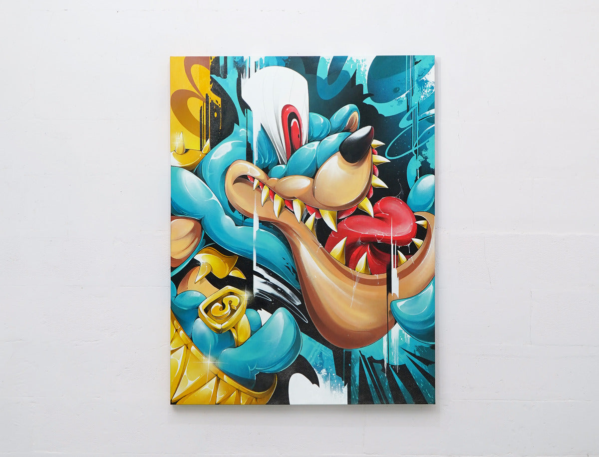 Twisted Tiger - Canvas Painting